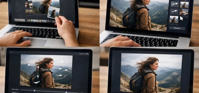 Как сделать гиф из фото онлайн с эффектом движения