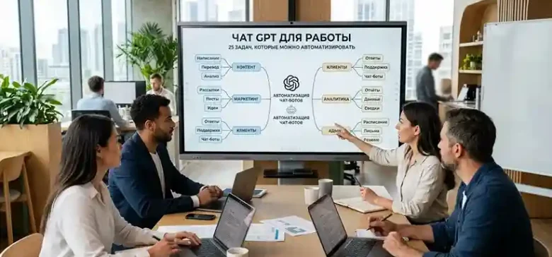 Chat GPT для работы: 25 задач, которые можно автоматизировать